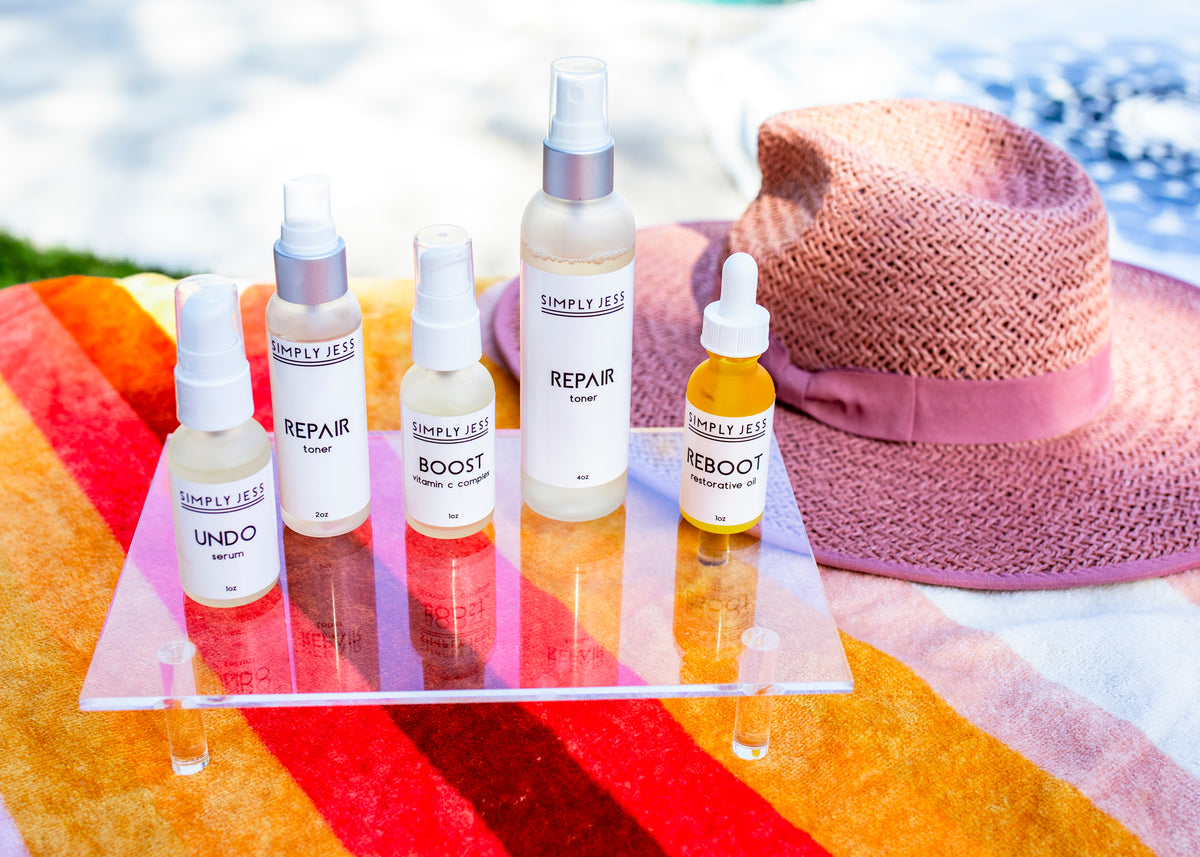 Treating SUN Exposed Skin, Naturally! – Simply Jess Skincare