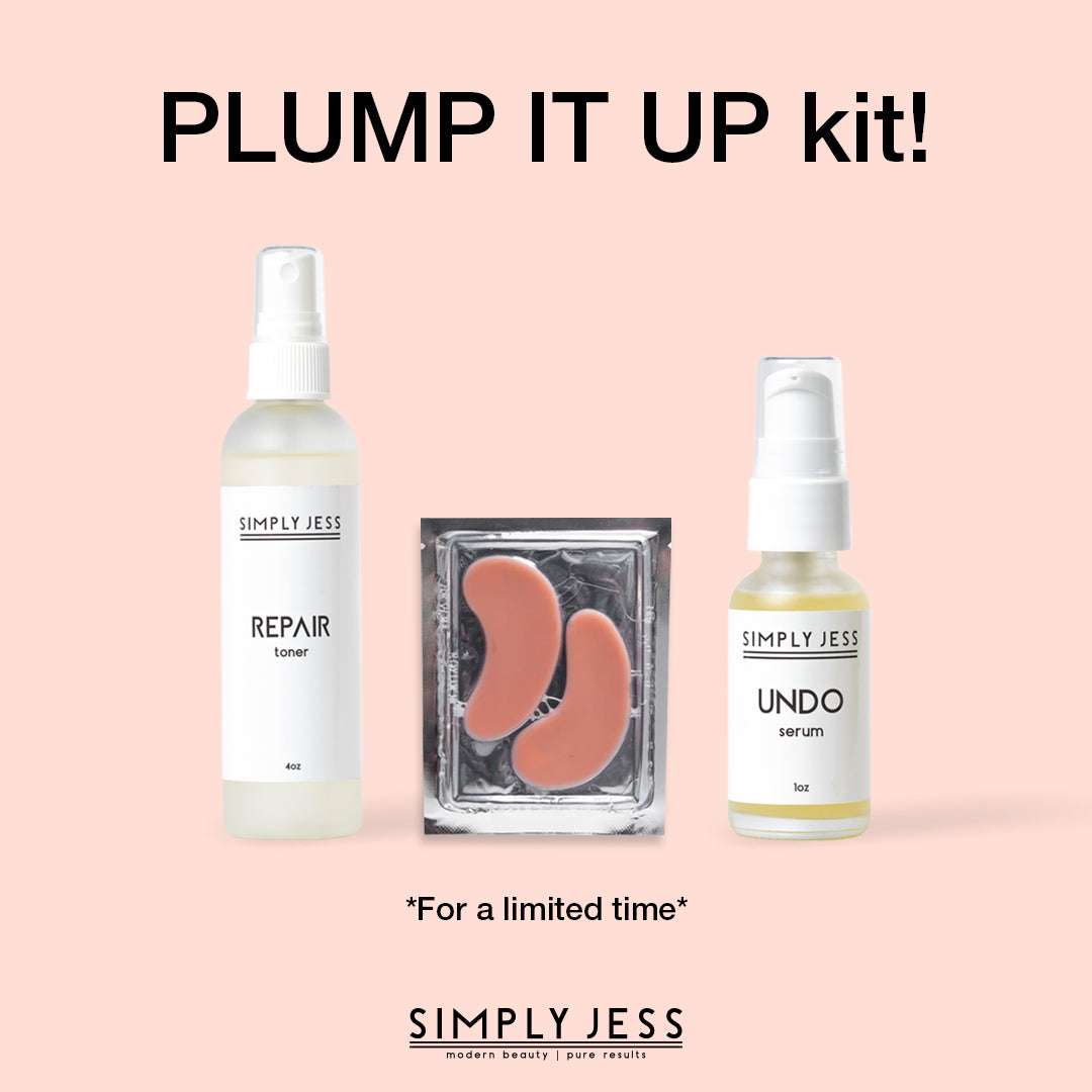 ALL NEW-PLUMP IT UP kit! – Simply Jess Skincare